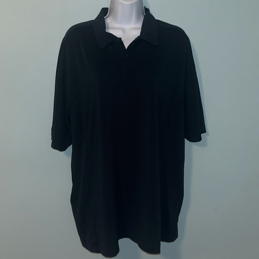 Men’s Nike Golf FitDry Navy Short-Sleeve Polo, Large